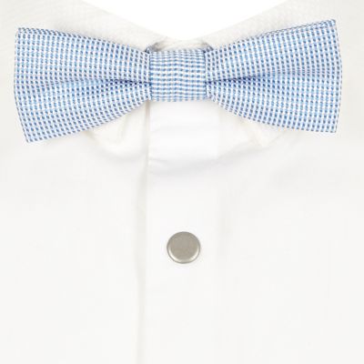 Boys blue bow tie